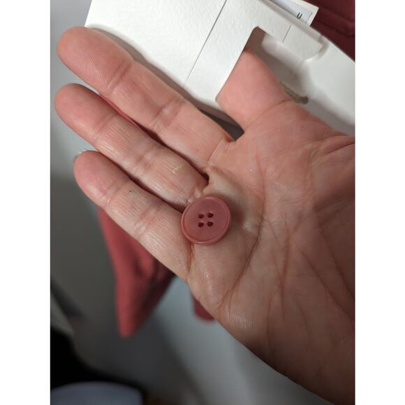 Aritzia Wilfred The Ganna Shirt Jacket Warm Sienna Red (Pink) NWT Size 2XL - Picture 9 of 12